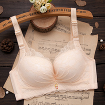 Summer new underwear women without steel ring thin small breasts gather adjustment type collars sexy breathable bra upper support