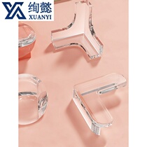 Table anti-collision sticker safety protection corner set bed window table corner coffee table right angle children Baby Corner anti-bump strip bag