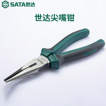 Shida tools 6 8-inch pointed nose pliers multifunctional pointed long mouth flagship store official website small pliers 70101A