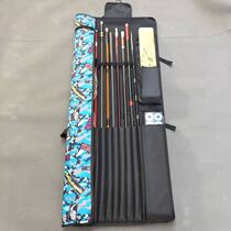 Light Poo Type Fishing Rod Bag Umbrella Bag Canvas Cashier Bag Waterproof Wear Resistant Foldable Bag Portable Bag Fishing Gear Bag Road Subpackage