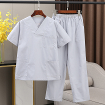Hand washing clothes Female brush hand clothing Oral clinic operating suit Doctor dental beauty thin section operating room overalls summer clothing