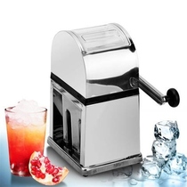 New commercial household shaver ice crusher Ice machine Sand ice machine Hand shake ice crusher Manual shaver hot sale