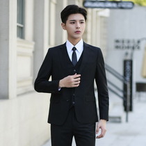 Suit suit suit mens professional dress Korean slim College groomsman dress casual interview small suit jacket