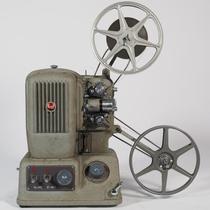 8E-80 type O antique film Machine 8mm projector functioning with a box