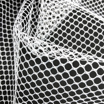Hexagonal mesh fabric Warp knitted mesh fabric Fishing net fabric Laundry bag mesh Handbag bag mesh pocket Fish tank isolation mesh