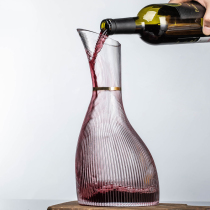 Home creative red wine decanter household wine jug quick sobering Swan decanter rotating elegant