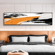 Pure hand-painted oil painting three-dimensional dream building bedroom bedside painting hanging painting modern abstract living room background wall corridor decorative painting