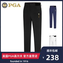 United States PGA childrens golf clothing spring and Autumn boys sports pants Youth brushed warm pants