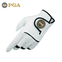 USA PGA Golf gloves Mens leather gloves Full Sheepskin Velcro Non-slip super breathable