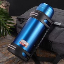 304 stainless steel 2L large capacity water cup men's and women's travel outdoor kettle car portable heat preservation Christmas high color value