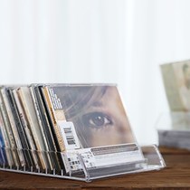 Album storage album rack cd storage rack display rack desktop storage box acrylic record transparent cd box