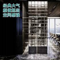 Ultra-white glass brick new Italian designer style crystal clear art wall crystal brick partition wall