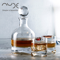 Turkey imported Nude Nude crystal glass whiskey wine bottle wine wine storage wine bottle creative foreign wine glass