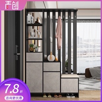 Home entrance cabinet Shoe cabinet One living room door screen Simple modern door shelf Foyer cabinet Partition cabinet