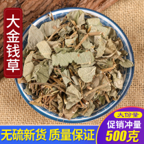 (Shanke Tang)Chinese herbal medicine Qianqian grass Big leaf Qianqian Grass dry Guang Qianqian Grass tea 500g grams