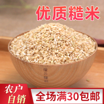 2021 new rice farmhouse self-produced brown rice 250g vacuum packed whole grains pregnant women Rice fitness low-fat meal