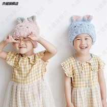 Childrens dry hair hat girl 2021 new bag hair towel thick absorbent quick-drying cute hair net red ins ins