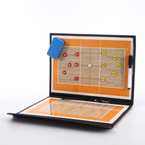 Three-fold volleyball tactical board Coach board Magnetic teaching board Tactical command drill referee coach