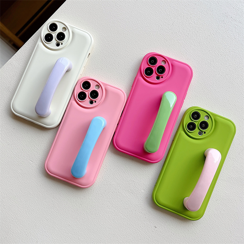 25年最火马卡龙撞色移动端壳。撞色+陶瓷支架=真的不掉。实测告诉你答案