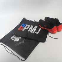 Tail single shoe bag training bag drawstring backpack sports corset pocket custom football bag equipment bag simple black