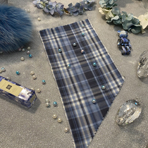 Meatball sauce jk original uniform) Cambridge Blue dream) Lattice skirt Lattice skirt female~2 yuan gold to 10 yuan