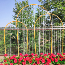 New Road introduction wedding props Mountain Flowing Water Rainbow iron gate geometric box round ring window decoration ornaments