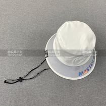 Binaural golf womens daily 21 years Japan and South Korea spring and summer new white fisherman hat ins wind reflective multicolored LOGO
