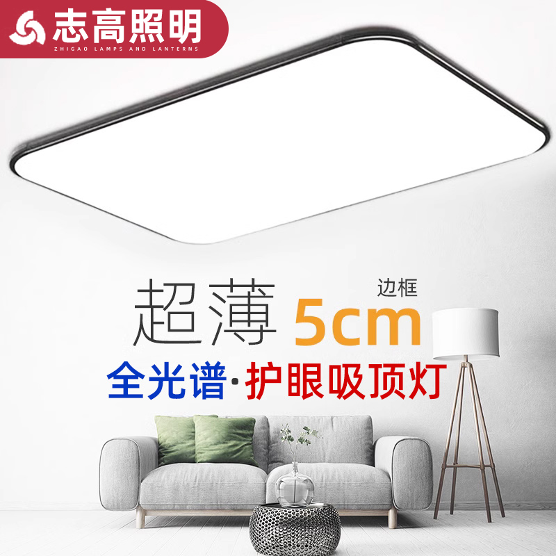 Zhigao LED Ceiling Light 2023 New Modern, Simple and Magnificent Home Living Room Headlight Master Bedroom Hanging Light Fixture