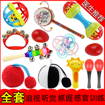 Baby vision training chasing red ball 0-1 year old baby 3 months vision early education red hand grip ball grasp toy