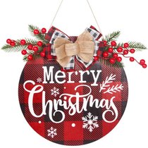 Christmas Wooden Lising Home Wall Christmas Ornaments Chris