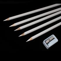 Heat shrinkable white long crayon special pencil DIY professional leaf pattern brush pencil sharpener