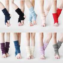 Dance socks ballet Latin dance leggings womens knee warm exercise knitted adult childrens yoga pile pile leg cover