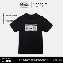 (4000-800)COACH COACH Ole Mens BOOMBOX T-shirt