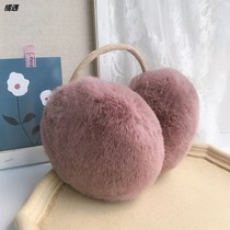 Earmuffs Korean version of warm womens winter cute earrings fashion ear protection winter cycling plush antifreeze earsets