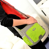 New sports single shoulder inclined satchel casual backpacks Tourism Han version Tidal Women Bag Nylon Canvas Mens Bag
