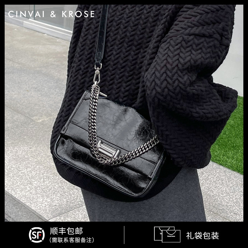 Official website small c&k flagship store bag for women 2023 new women's bag underarm bag for women's crossbody bag chain messenger bag