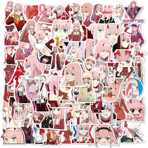 DARLING in the FRANXX Stickers National Team 02 Wife ipad Stickers Waterproof Luggage Stickers