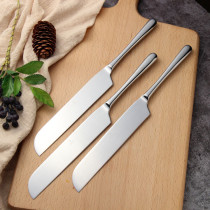Export cutting bread knife cake knife toast cake cutter stainless steel fine tooth saw knife no crumbs baking knife