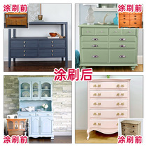 Water-based paint wood paint paint household old furniture self-brush paint white wood paint wardrobe color wood door renovation
