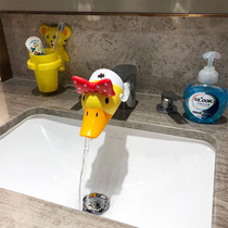 Childrens faucet extender cartoon baby hand wash extension artifact water guide splash head guide sink extended mouth