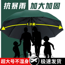 Mega Umbrella Female Sunny and rainy Home Large reinforcement thickened Strong Anti-Wind Double Sun Umbrella Male male