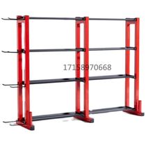 Multi-function bell piece load-bearing four-layer private teaching display rack storage rack Sports equipment Commercial small equipment tools