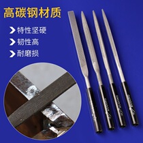 Shjin file knife shaping small file triangle file small semi-circle contusion knife flat round metal grinding tool