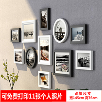 Photo wall decoration Free punch photo wall album background wall Wall frame hanging wall Wall wall sticker creative combination