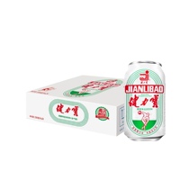 Jianlibao national tide classic Can orange honey sports carbonated beverage 330ml × 24 cans full box containing high quality honey