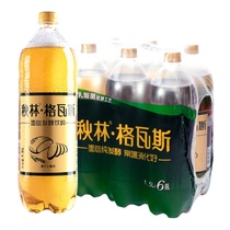 Qiulin gavas beverage bread lactic acid bacteria fermented beverage 1 5L * 6 bottles of family Harbin specialty