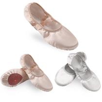Manufacturer direct Satin childrens ballet shoes adult soft sole cat claw dance shoes and dance shoes children