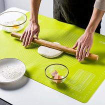 Large silicone pad with scale silicone kneading pad kitchen and face pad insulation pad baking tools Factory Direct