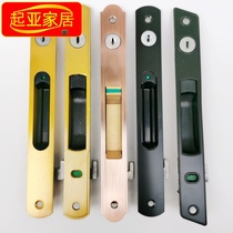 Golden steel mesh window lock stealth anti - theft window lock 90 - strip hook lock stealth broken bridge window lock