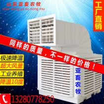 Farm dedicated air cooler Plant Commercial industrial water-cooled air conditioning Pig farm cooling equipment Refrigeration fan